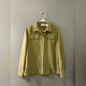 NWOT … ALFRED DUNNER “Size: 10” Casual Button Down Jacket / Shirt